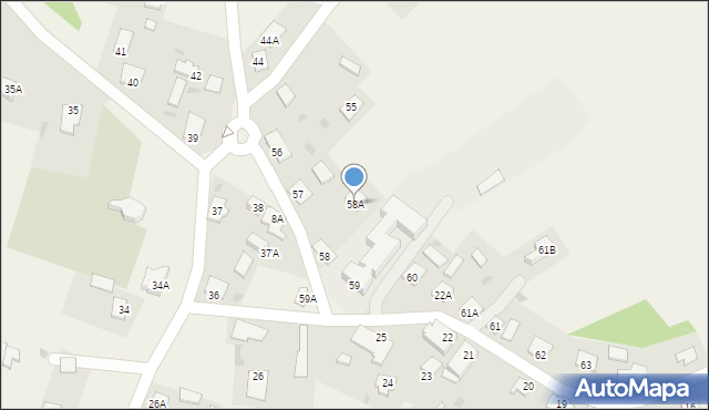 Biesal, Biesal, 58A, mapa Biesal