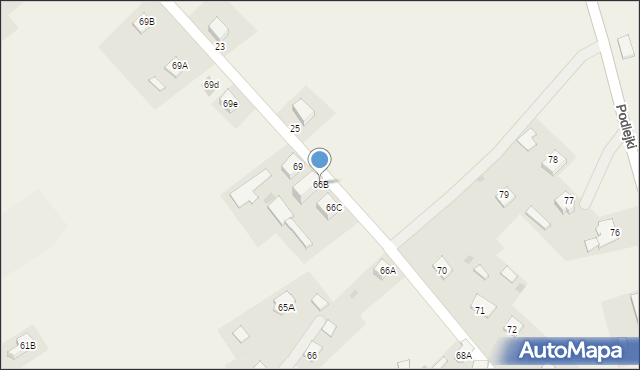 Biesal, Biesal, 66B, mapa Biesal