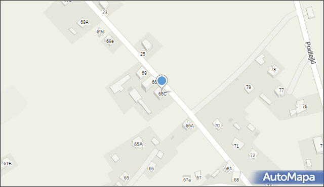 Biesal, Biesal, 66C, mapa Biesal