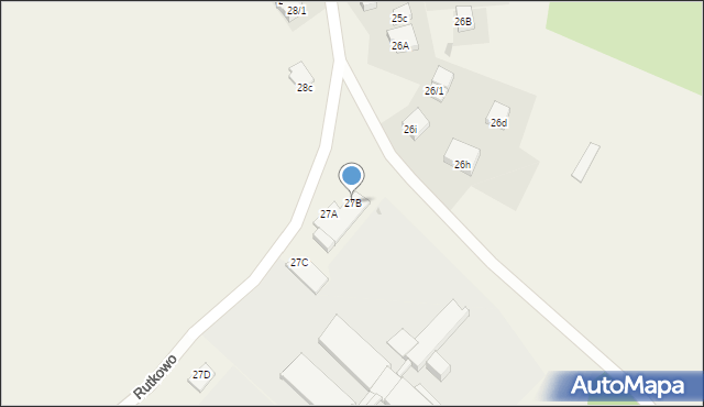 Biesiekierz, Biesiekierz, 27B, mapa Biesiekierz