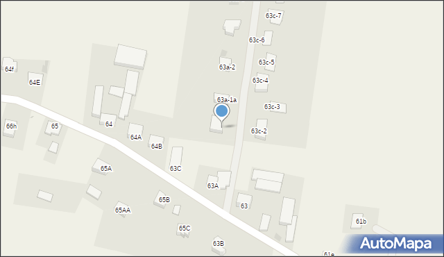 Biesiekierz, Biesiekierz, 63a-1, mapa Biesiekierz