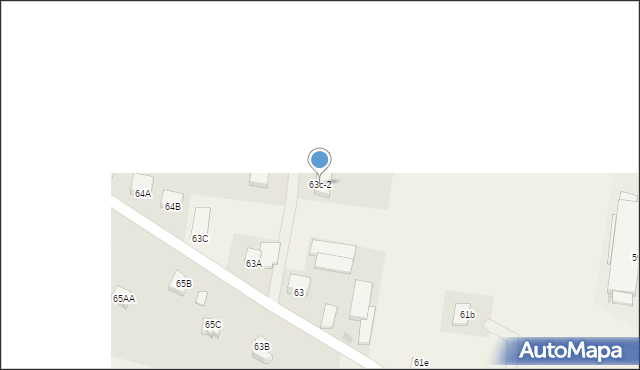 Biesiekierz, Biesiekierz, 63c-2, mapa Biesiekierz