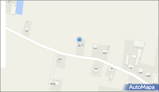 Biesiekierz, Biesiekierz, 64i, mapa Biesiekierz