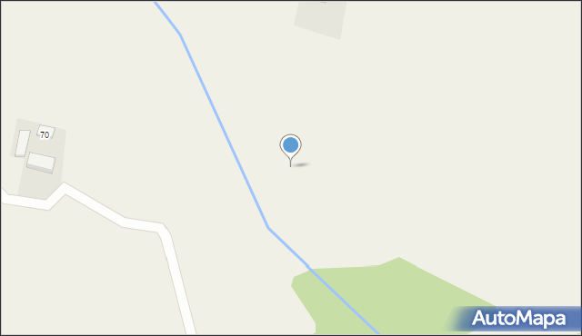 Biesiekierz, Biesiekierz, 66dh, mapa Biesiekierz