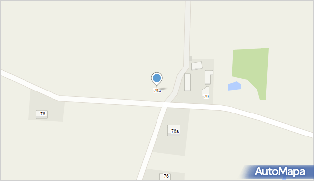 Biesiekierz, Biesiekierz, 79a, mapa Biesiekierz
