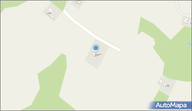 Biesna, Biesna, 103, mapa Biesna
