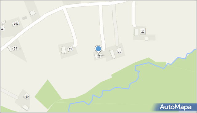 Biesna, Biesna, 22, mapa Biesna