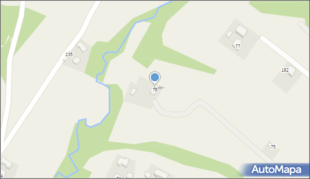 Biesna, Biesna, 76, mapa Biesna