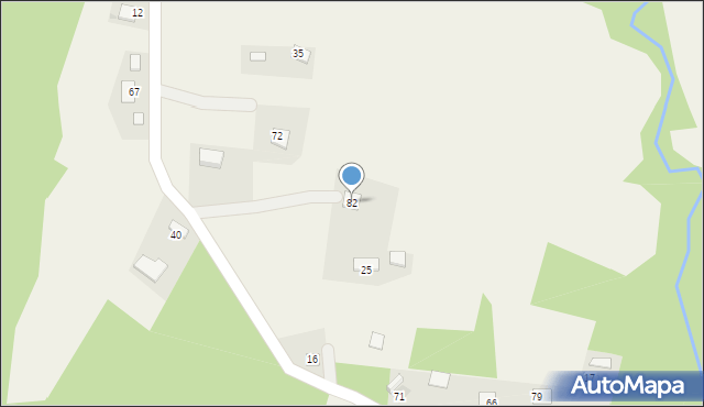 Bieśnik, Bieśnik, 82, mapa Bieśnik