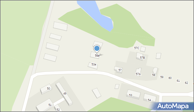 Biesowice, Biesowice, 54a, mapa Biesowice