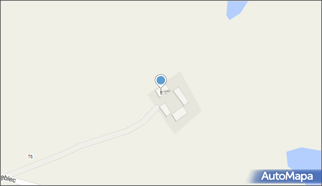 Biesowo, Biesowo, 8, mapa Biesowo