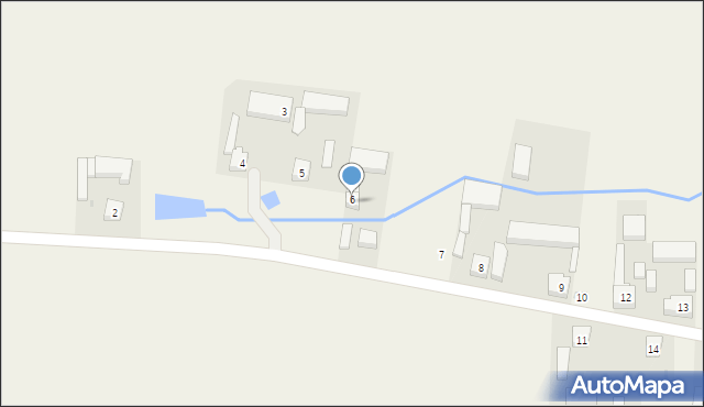 Biestrzyków Mały, Biestrzyków Mały, 6a, mapa Biestrzyków Mały