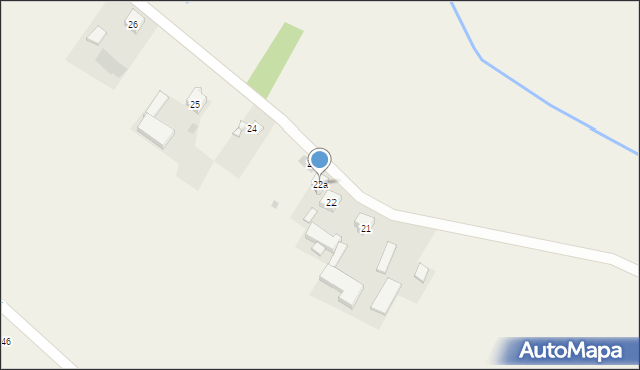 Biestrzyków Wielki, Biestrzyków Wielki, 22a, mapa Biestrzyków Wielki