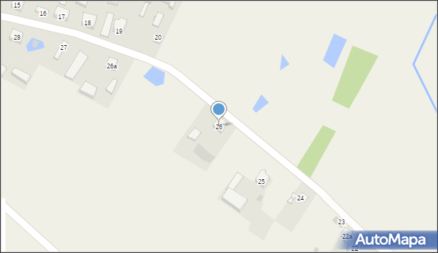 Biestrzyków Wielki, Biestrzyków Wielki, 26, mapa Biestrzyków Wielki