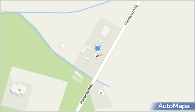 Biezdrowo, Biezdrowo, 45, mapa Biezdrowo