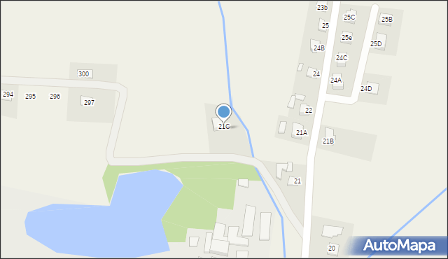 Bieździadka, Bieździadka, 21C, mapa Bieździadka