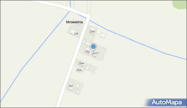 Bieździadka, Bieździadka, 277, mapa Bieździadka