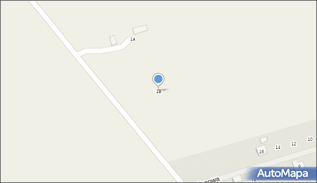 Bieździadów, Bieździadów, 1B, mapa Bieździadów