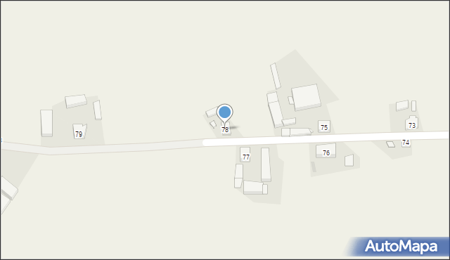 Bieździadów, Bieździadów, 78, mapa Bieździadów