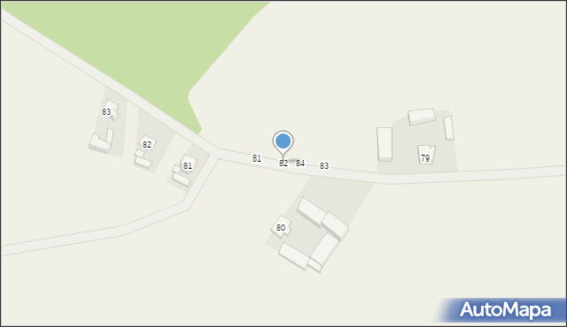 Bieździadów, Bieździadów, 82, mapa Bieździadów