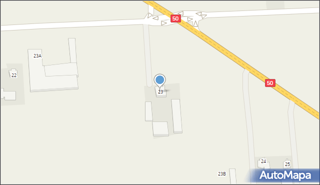 Bikówek, Bikówek, 23, mapa Bikówek