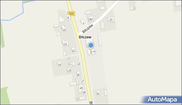 Bilczew, Bilczew, 2, mapa Bilczew