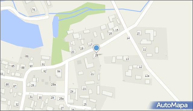 Bilczów, Bilczów, 18, mapa Bilczów