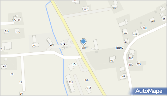 Bilczyce, Bilczyce, 238, mapa Bilczyce