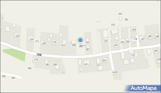 Bilczyce, Bilczyce, 355, mapa Bilczyce