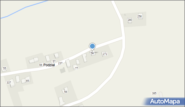 Bilczyce, Bilczyce, 54, mapa Bilczyce