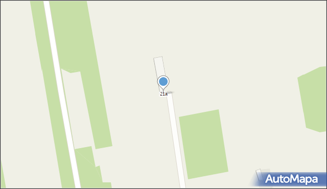 Bilska Wola, Bilska Wola, 21a, mapa Bilska Wola