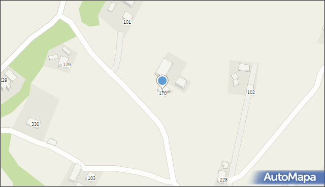 Bilsko, Bilsko, 170, mapa Bilsko