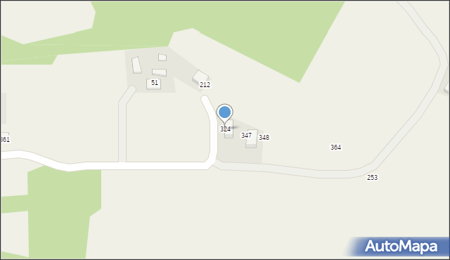 Bilsko, Bilsko, 324, mapa Bilsko