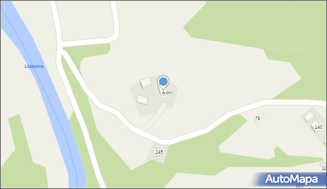 Bilsko, Bilsko, 7, mapa Bilsko