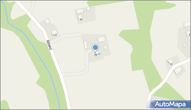 Bilsko, Bilsko, 89, mapa Bilsko