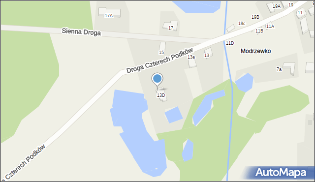 Binowo, Binowo, 13e, mapa Binowo