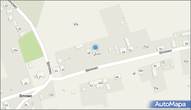 Binowo, Binowo, 47, mapa Binowo