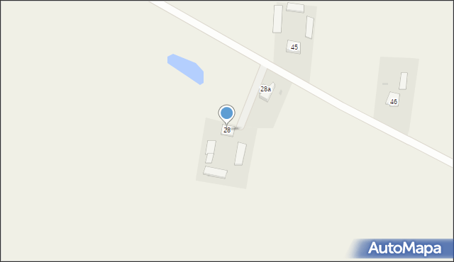 Biskupice, Biskupice, 28, mapa Biskupice