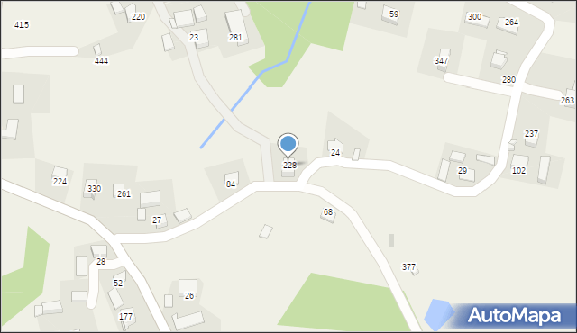 Biskupice, Biskupice, 228, mapa Biskupice