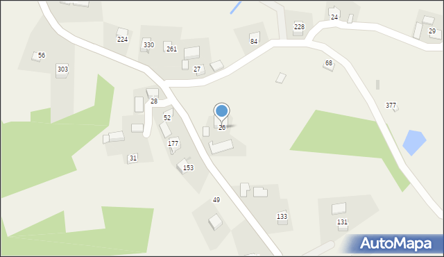 Biskupice, Biskupice, 26, mapa Biskupice