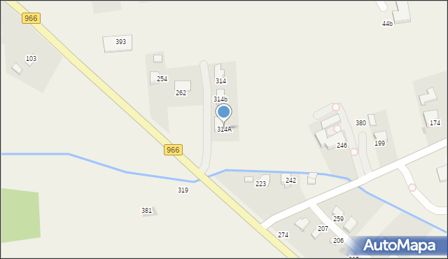 Biskupice, Biskupice, 314A, mapa Biskupice