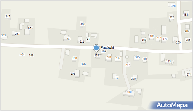 Biskupice, Biskupice, 328, mapa Biskupice