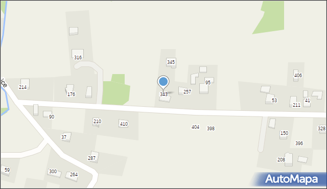 Biskupice, Biskupice, 343, mapa Biskupice