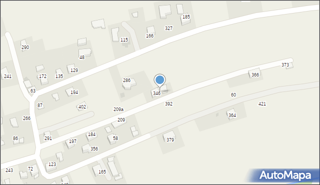 Biskupice, Biskupice, 346A, mapa Biskupice