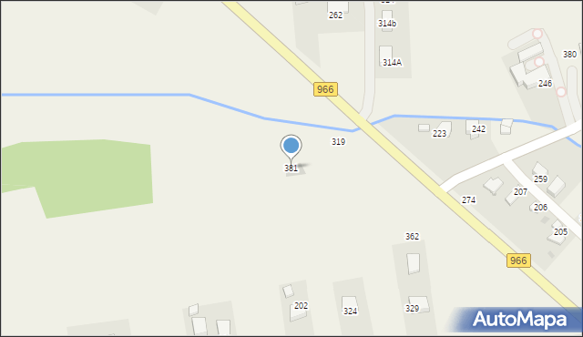 Biskupice, Biskupice, 381, mapa Biskupice