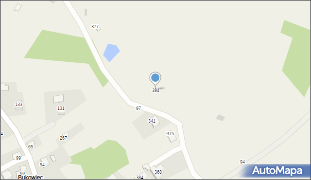 Biskupice, Biskupice, 394, mapa Biskupice