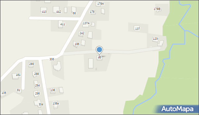 Biskupice, Biskupice, 46, mapa Biskupice