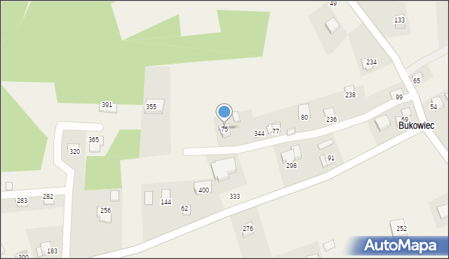 Biskupice, Biskupice, 75, mapa Biskupice