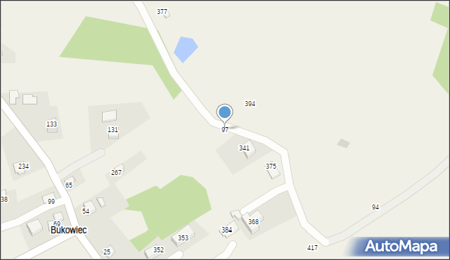 Biskupice, Biskupice, 97, mapa Biskupice