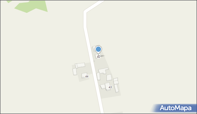 Biskupice, Biskupice, 42, mapa Biskupice